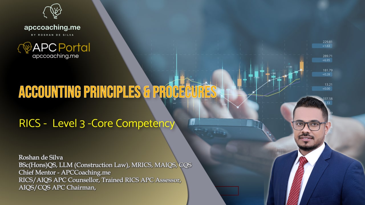 Accounting Principles And Procedures Rics Mandatory Level