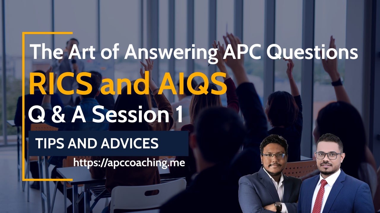 The Art of Answering APC Questions (Q&A Session 1)