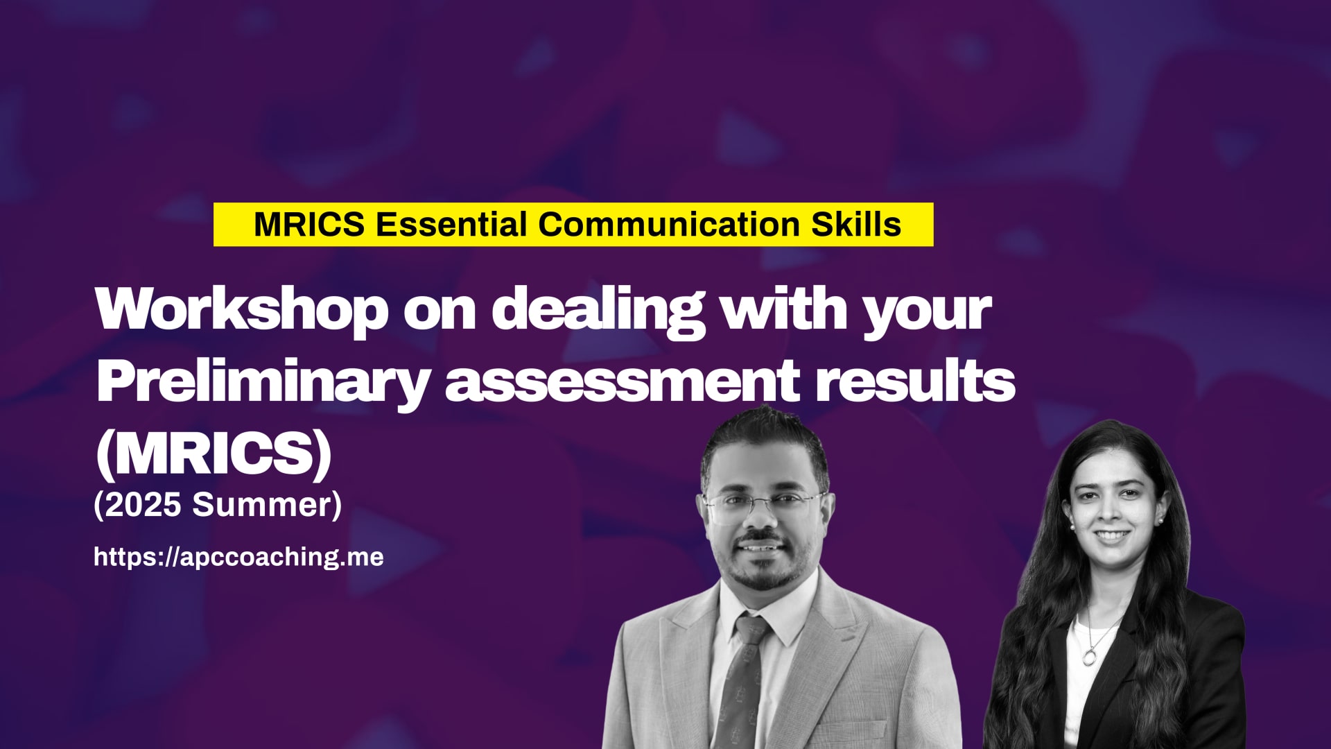 Dealing with your Preliminary assessment results (MRICS)